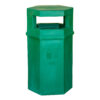 90 Litre Hexagonal Dustbin - Image 1